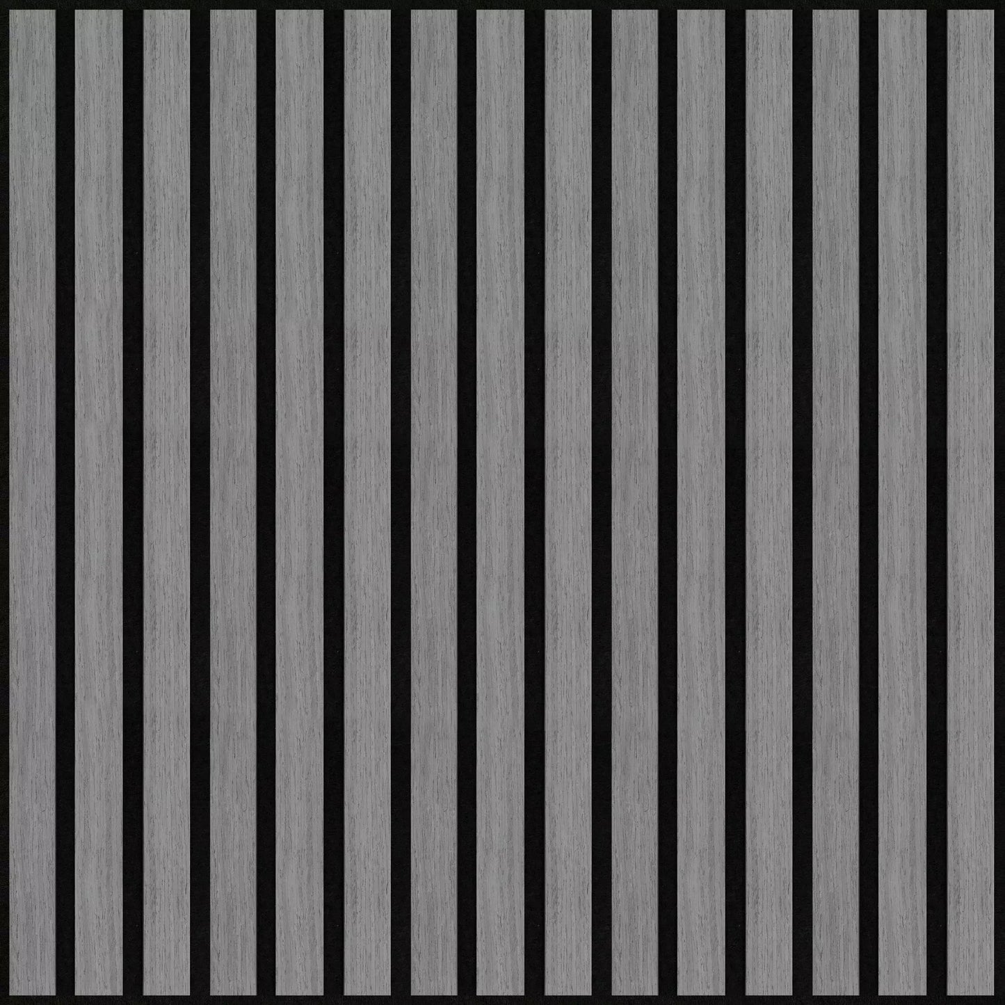 Pack of 4 Square Wood Acoustic Wall Panels 600mm x 600mm With 1x Free Adhesive